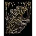 Royal & Langnickel® | Engraving Art™ Scratch Pictures — standard-sets, Koala bears, Koala bears