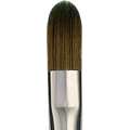Isabey Isacryl 6572 kattentong penseel - synthetisch haar, Maat 4 - breedte 9,5mm