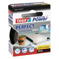 TESA® extra Power Perfect weefsel tape, zwart, 2,75 m x 19 mm, zwart