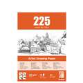 Bloc de dessin Artist Drawing Paper Shut, A3, 29,7 cm x 42 cm, Bloc collé 1 côté, Fin, 225 g/m²