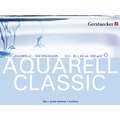 Bloc aquarelle Classic Gerstaecker, 30 x 40 cm - Bloc 50 feuilles, Grain torchon, 300 g/m², 2. Grain torchon