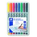 Feutre universel non-permanent Staedtler Lumocolor, étui