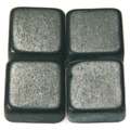 Set de pierres de mosaïque en marbre, Sachet de 250 g, env. 120 carreaux, 10 × 10 × 8 mm, Noir marquin