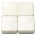 Marmeren mozaïek steentjes, set, 10 mm x 10 mm x 8 mm — ca. 120 steentjes (250 g), Bianco Carrara