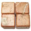 Set de pierres de mosaïque en marbre, Sachet de 250 g, env. 120 carreaux, 10 × 10 × 8 mm, Rouge Verona