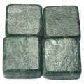 Marmeren mozaïek steentjes, set, 10 mm x 10 mm x 8 mm — ca. 120 steentjes (250 g), Verde Jade