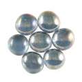 Galets de mosaïque en verre, Bleu irisé, Paquet de 100g