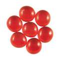 Glass Nuggets mozaiek rondjes, rood,, 15 x 20mm - 100g