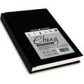 Carnet Ebony reliure collée portrait Daler-Rowney, 14,8x21cm (A5)-Portrait -160g/m²- 54 Feuilles
