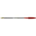 BiC® | Cristal® Medium balpen, niet navulbaar, rood