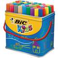 BIC® KIDS Visacolor™ XL viltstiften, sets, 4 x 12 kleuren