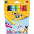 BiC® | KIDS Visacolor™ XL viltstiften, sets, 8 kleuren