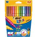 Bic Kids Visa Felt Pen Sets, 12 stuks