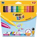 BIC® KIDS Visacolor™ XL viltstiften, sets, 12 kleuren
