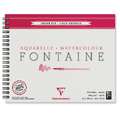 Clairefontaine FONTAINE spiraalblok, fijne korrel, 24 cm x 30 cm, 300 g/m², fijn, blok, spiraalgebonden