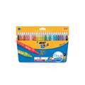 BiC® | KIDS COLEUR viltstiften, sets, 24 kleuren