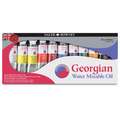 Set de peinture à l'huile soluble dans l'eau Georgian, 10 tubes de 37 ml