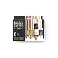 Liquitex® | BASICS™ acrylverf ○ 22 ml — 6-introsets, 6 kleuren — METALLIC & IRIDESCENT