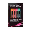 Liquitex® PAINT MARKER™ set, conische punt, 2-4 mm, Fine 4690006: fijne punt - fluorescerende kleuren
