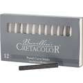 Coffret de 12 sticks pastel carré Cretacolor, 2B