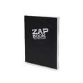 Zap Book Clairefontaine (80g/m2 - dos carré collé), Noir, A5, Mat