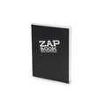 Zap Book Clairefontaine (80g/m2 - dos carré collé), Noir, A6, Mat