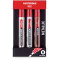 AMSTERDAM Acryl Marker sets, Metallic