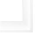 Caisse américaine L de I Love Art, 81 cm x 65 cm (25F), Blanc