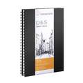 Hahnemühle D&S schetsboeken met spiraalbinding, A4, 21 cm x 29,7 cm, 140 g/m², mat