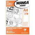 Clairefontaine | MANGA layout papier — COMICS & MANGA, A4, 21 cm x 29,7 cm, 200 g/m², glad