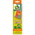 JOLLY Supersticks Mix kleurpotloden, Extra mix, 6 stuks , Neon/Meta