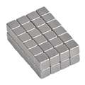 Aimants cubes Ecobra., 1,2 kg / 5 mm, Lot de 48 aimants