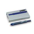 LAMY T10 reserve inktpatronen, pak, 5 stuks, blauw-zwart