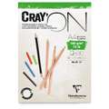 Cray’On Clairefontaine, A5, 14,8 cm x 21 cm, A5 - 14,8 x 21 cm - 120g/m² - blok van 50 vellen, blok (eenzijdig gelijmd)