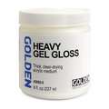 GOLDEN® | Heavy gel medium, pot 237 ml, 1. Gloss = glans