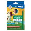 Lyra Color Giants kinder kleurpotloden, set 12 st.