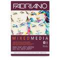 Bloc  de papier Mixed Media Fabriano®, A5, 14,8 cm x 21 cm, 250 g/m²