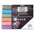 PÉBÉO 7A Textielmarker (opaak) voor licht- en donkergekleurde textielmaterialen, sets, 6 pastelkleuren