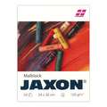 Bloc de 50 feuilles pour pastel a l'huile Jaxon, 24 cm x 32 cm, 120 g/m², Mat, Bloc collé 1 côté