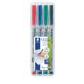 Feutre universel non-permanent Staedtler Lumocolor, étui