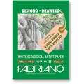 FABRIANO® | Disegno ecologico tekenpapier, 21x29,7cm (A4) - 200g/m², 21x29,7cm (A4) - 200g/m², blok (eenzijdig gelijmd)