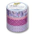 folia® Washi-Tape plakband, set, Girl's dream, 2. Set met 4 rollen