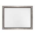Set châssis entoilé + caisse américaine, 30 cm x 40 cm, Argent