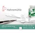 Hahnemühle Harmony Watercolour Aquarelpapier, satiné, A4, 21 cm x 29,7 cm, 300 g/m², blok (vierzijdig gelijmd)