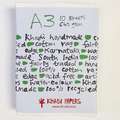 KHADI PAPERS | Aquarelpapier ○ handgeschept — losse vellen & pakken, A3, 29,7 cm x 42 cm, pak van 10 stuks, mittelrau, 640 g/m²