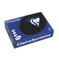 Trophée Clairefontaine à la couleur, Noir, 210 g/m², A4, 21 cm x 29,7 cm, Paquet de 250 pièces