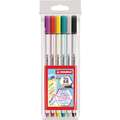STABILO® | Pen 68 viltstift — sets, 6 kleuren