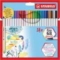 STABILO® | Pen 68 viltstift — sets, 24 kleuren