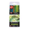 SAKURA® | Koi™ Coloring Brush Pen - 6-sets, Botanical