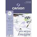 CANSON® Aquareblok Imagine, fine korrel, A3, blok (eenzijdig gelijmd)